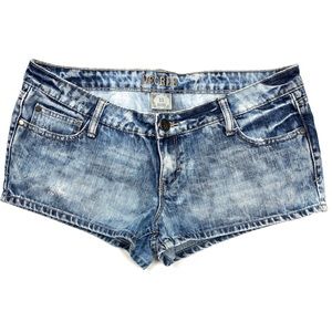 Decree Distressed Booty Shorts 11 (36W)